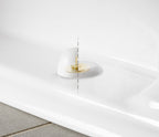 KOHLER K-5420-0 Clean Caps Low-Profile Toilet Bolt Caps - White
