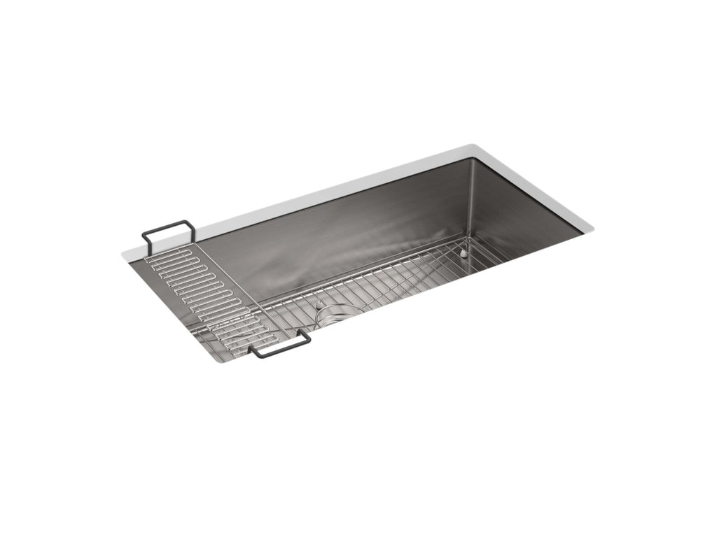 KOHLER K-5283-NA Strive 35" Undermount Single-Bowl Kitchen Sink - Stainless Steel