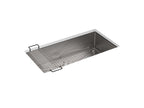 KOHLER K-5283-NA Strive 35" Undermount Single-Bowl Kitchen Sink - Stainless Steel