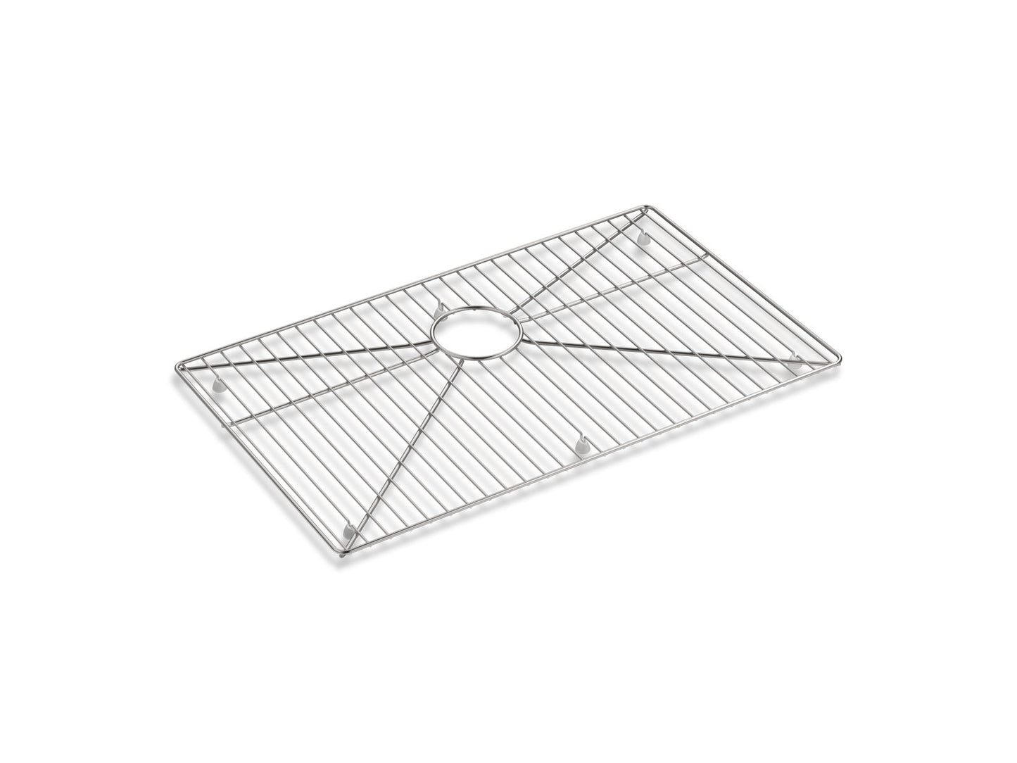 KOHLER K-5408-ST Strive Stainless Steel Sink Rack, 26-3/4" X 16" For K-5409 Strive Kitchen Sink In Stainless Steel