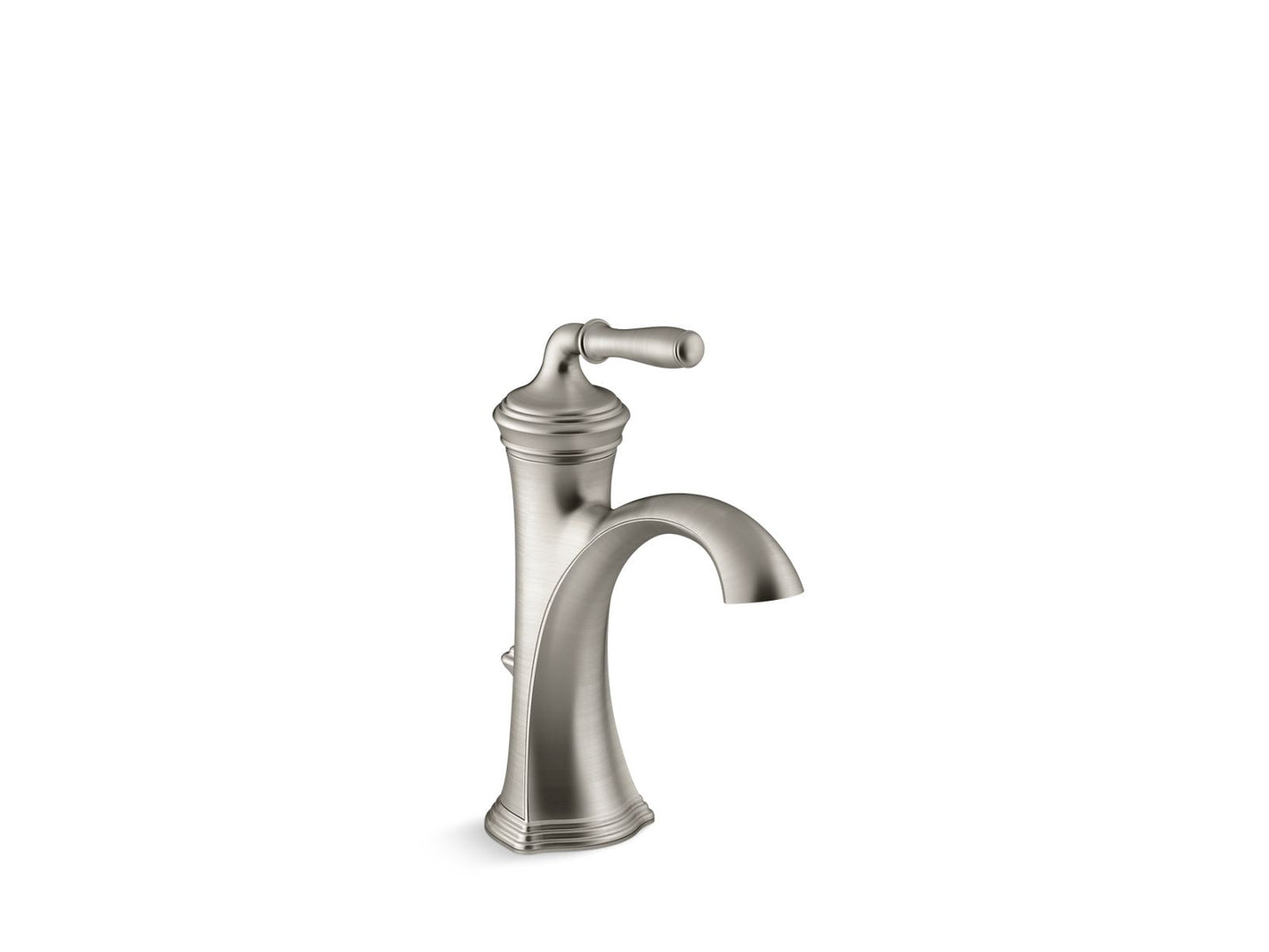 KOHLER K-193-4-BN Devonshire Single-Handle Bathroom Sink Faucet, 1.2 Gpm In Vibrant Brushed Nickel