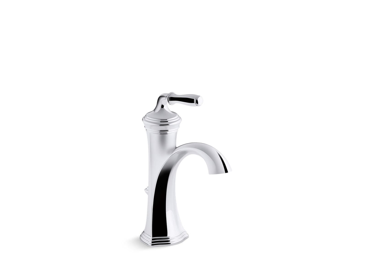 KOHLER K-193-4-CP Devonshire Single-Handle Bathroom Sink Faucet, 1.2 Gpm - Polished Chrome