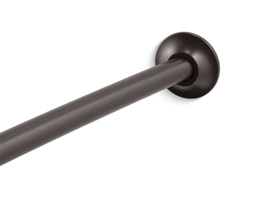 KOHLER K-9350-2BZ Expanse Curved Shower Rod - Transitional Design In Oil-Rubbed Bronze