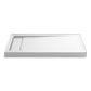 KOHLER K-9177-0 Bellwether 60" X 34" Alcove Shower Base, Left Drain In White