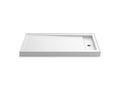 KOHLER K-9194-0 Bellwether 60" X 34" Alcove Shower Base, Right Offset Drain - White
