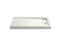 KOHLER K-9194-NY Bellwether 60" X 34" Alcove Shower Base, Right Offset Drain - Dune