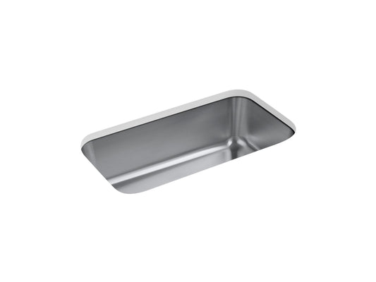 KOHLER K-5290-HCF-NA Undertone Preserve 31-1/4" Undermount Single-Bowl Kitchen Sink