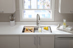 KOHLER K-23651-NA Prolific 29" Undermount Single-Bowl Workstation Kitchen Sink - Stainless Steel