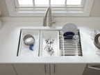 KOHLER K-23651-NA Prolific 29" Undermount Single-Bowl Workstation Kitchen Sink - Stainless Steel