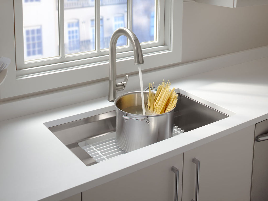KOHLER K-5542-0 Multipurpose Grated Rack - White