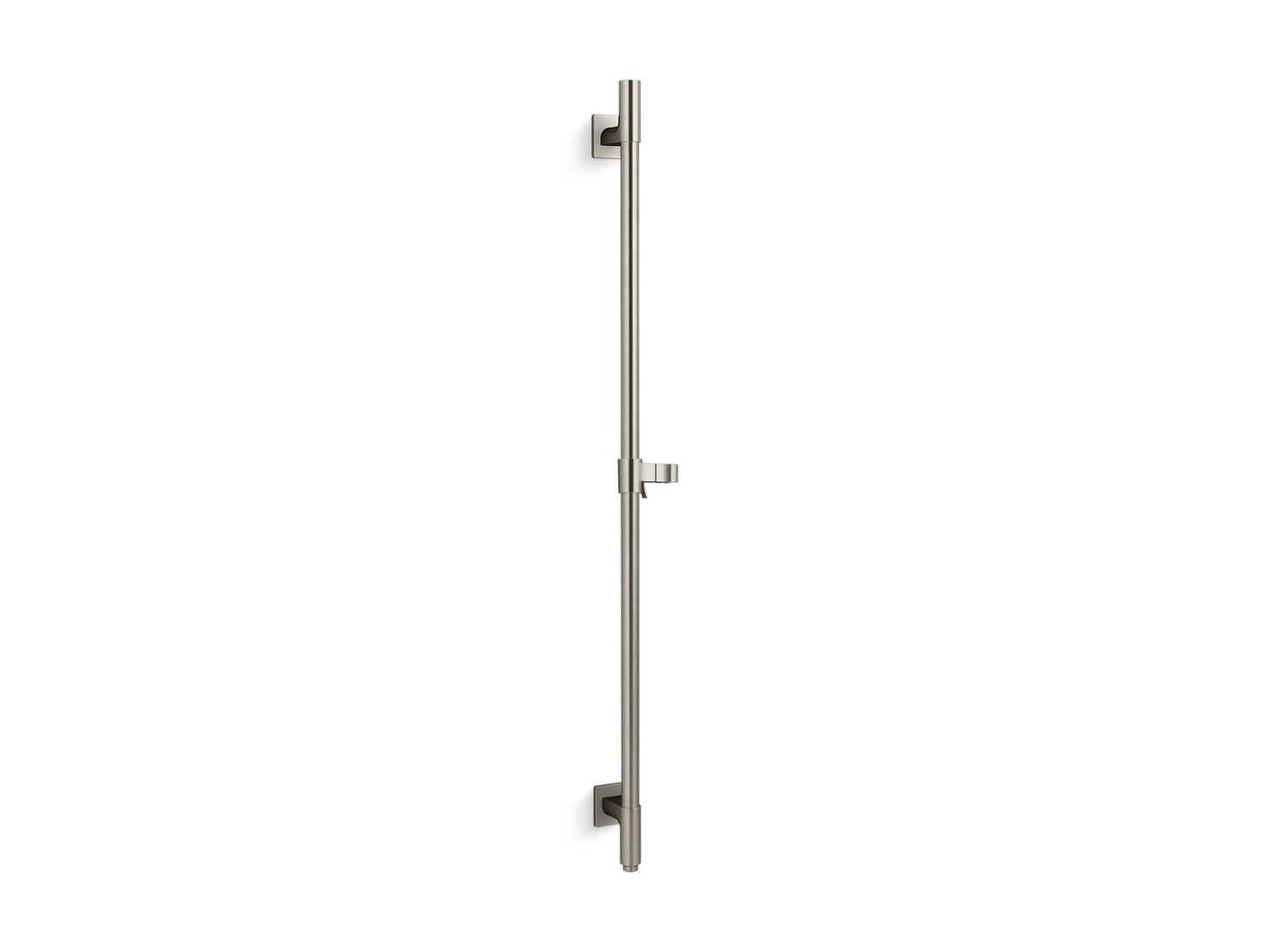 KOHLER K-98344-BN Awaken 42" deluxe slidebar with integrated water supply - Vibrant Brushed Nickel