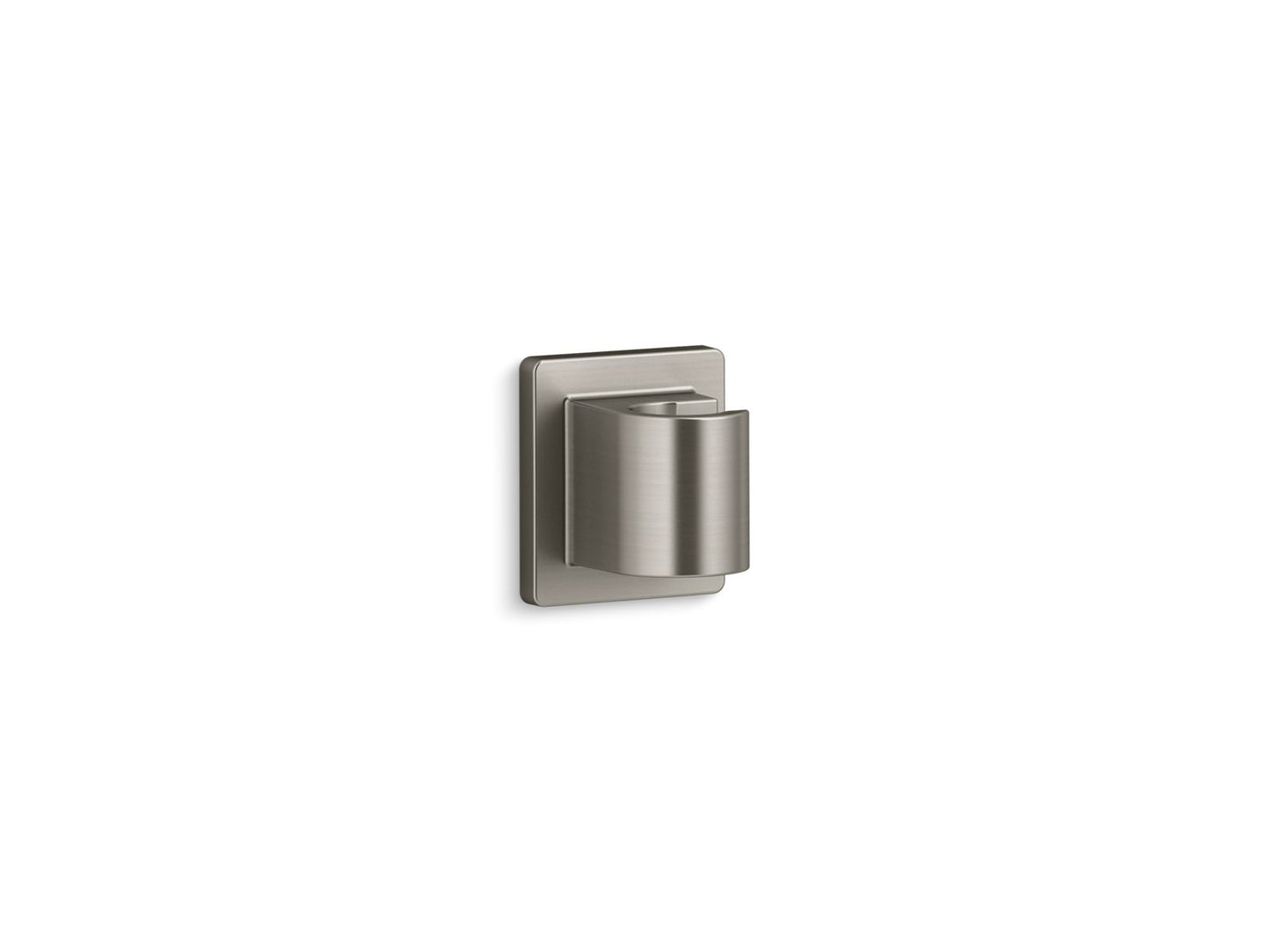 KOHLER K-98347-BN Awaken Fixed Wall Holder In Vibrant Brushed Nickel