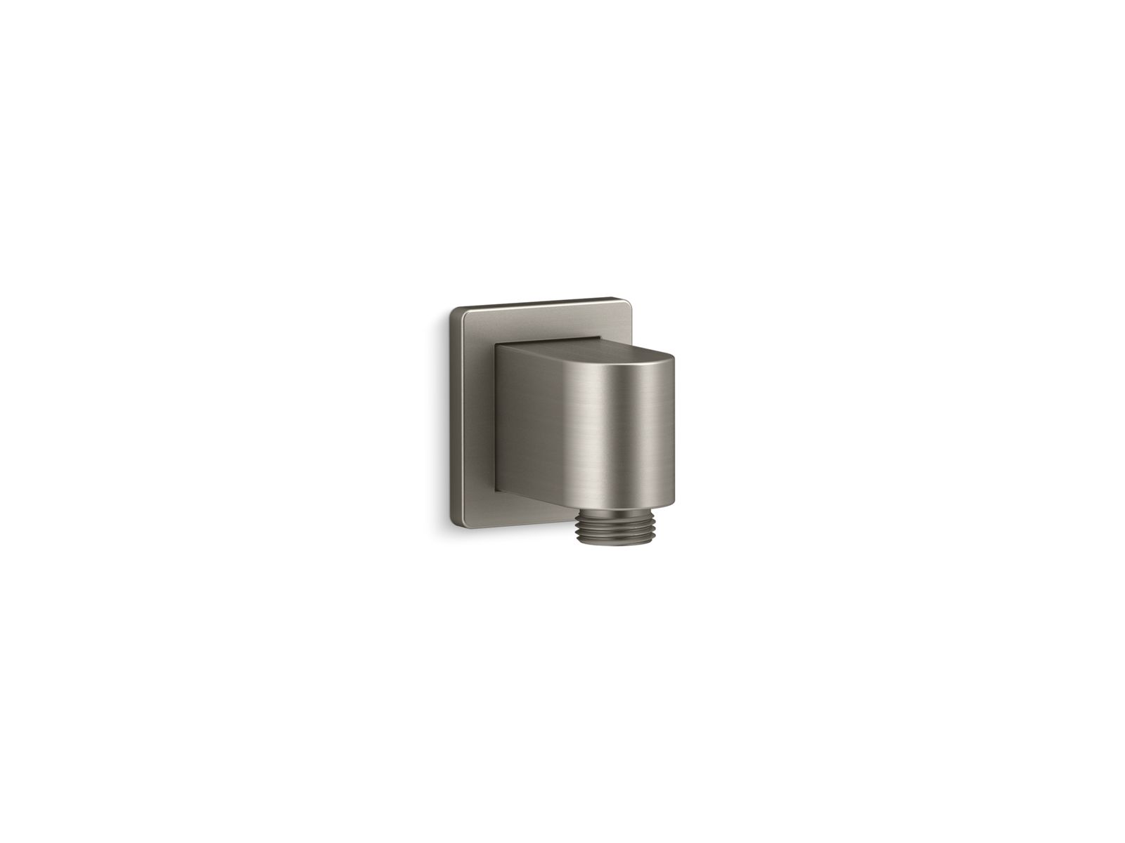 KOHLER K-98350-BN Awaken Wall-Mount Supply Elbow - Vibrant Brushed Nickel