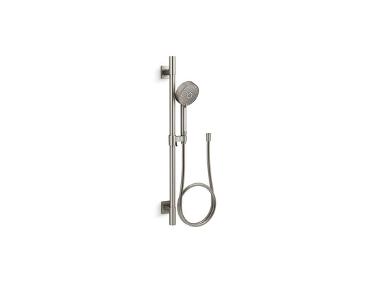 KOHLER K-99242-G-BN Awaken G110 24" Deluxe Three-Function Handshower Kit, 1.75 Gpm In Vibrant Brushed Nickel