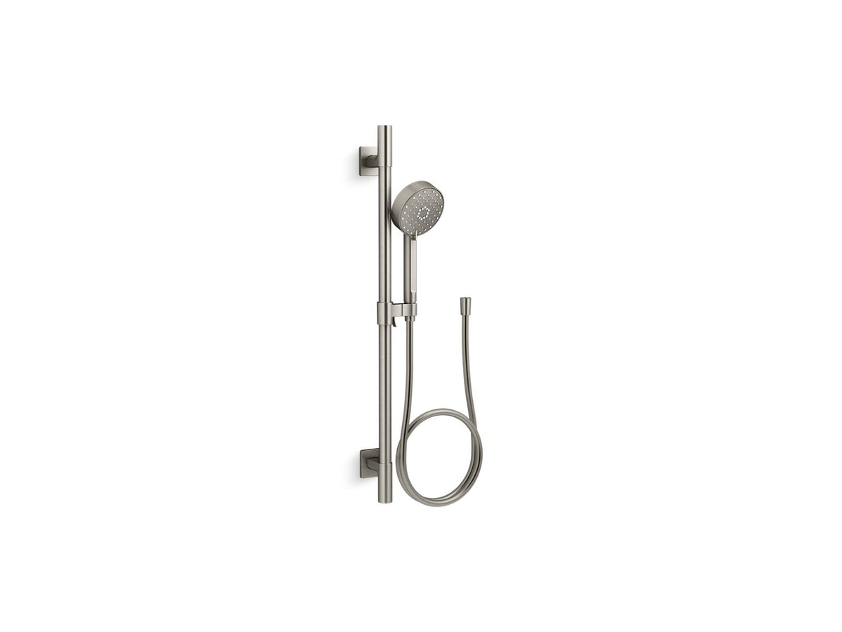 KOHLER K-99242-Y-BN Awaken G110 30" Deluxe Four-Function Handshower Kit, 2.5 Gpm - Vibrant Brushed Nickel