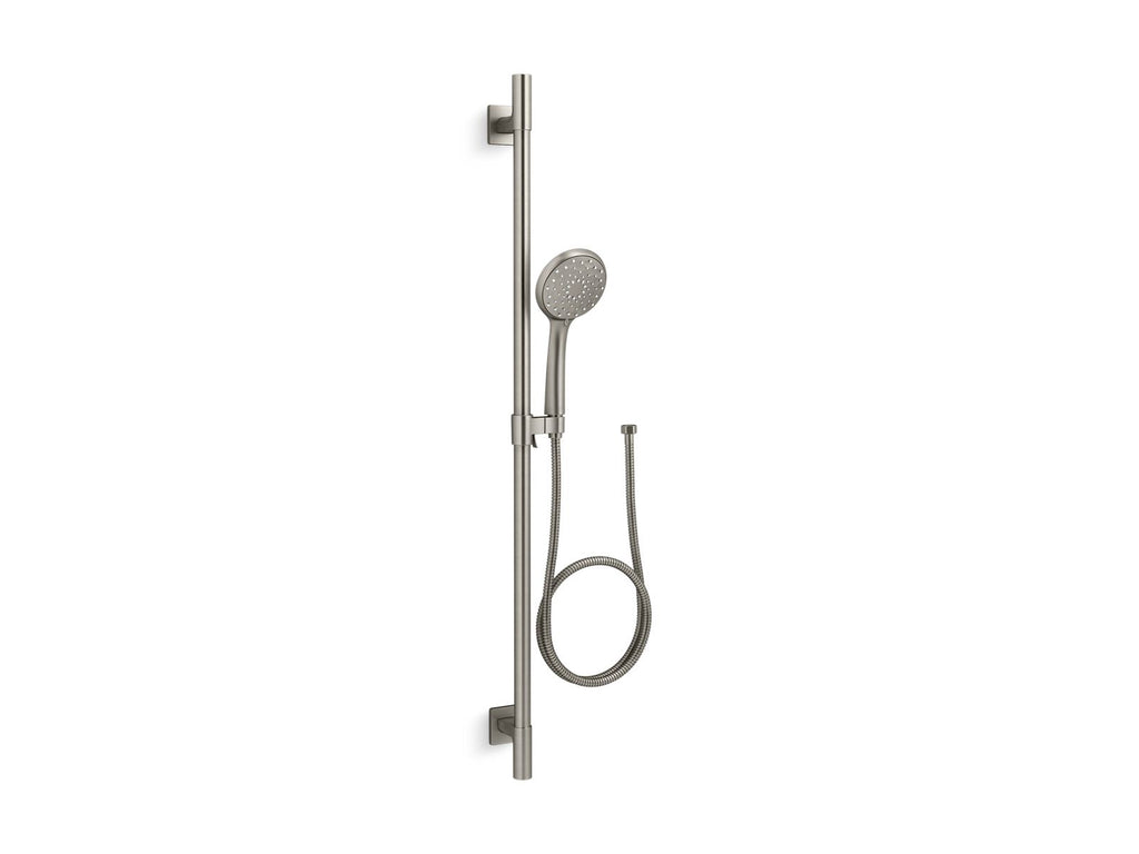KOHLER K-99899-Y-BN Awaken B110 42" Premium Four-Function Handshower Kit, 2.5 Gpm - Vibrant Brushed Nickel