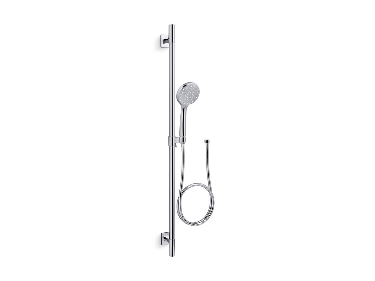 KOHLER K-99899-Y-CP Awaken B110 42" Premium Four-Function Handshower Kit, 2.5 Gpm - Polished Chrome