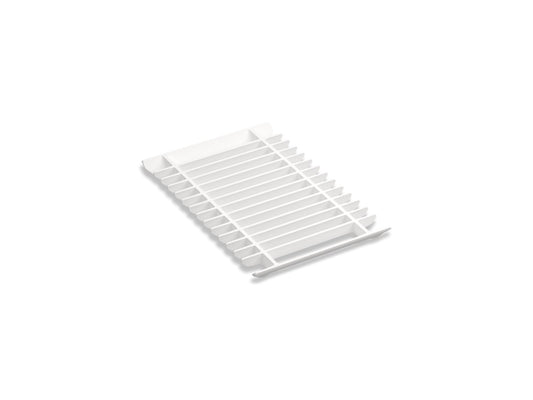 KOHLER K-5542-0 Multipurpose Grated Rack In White