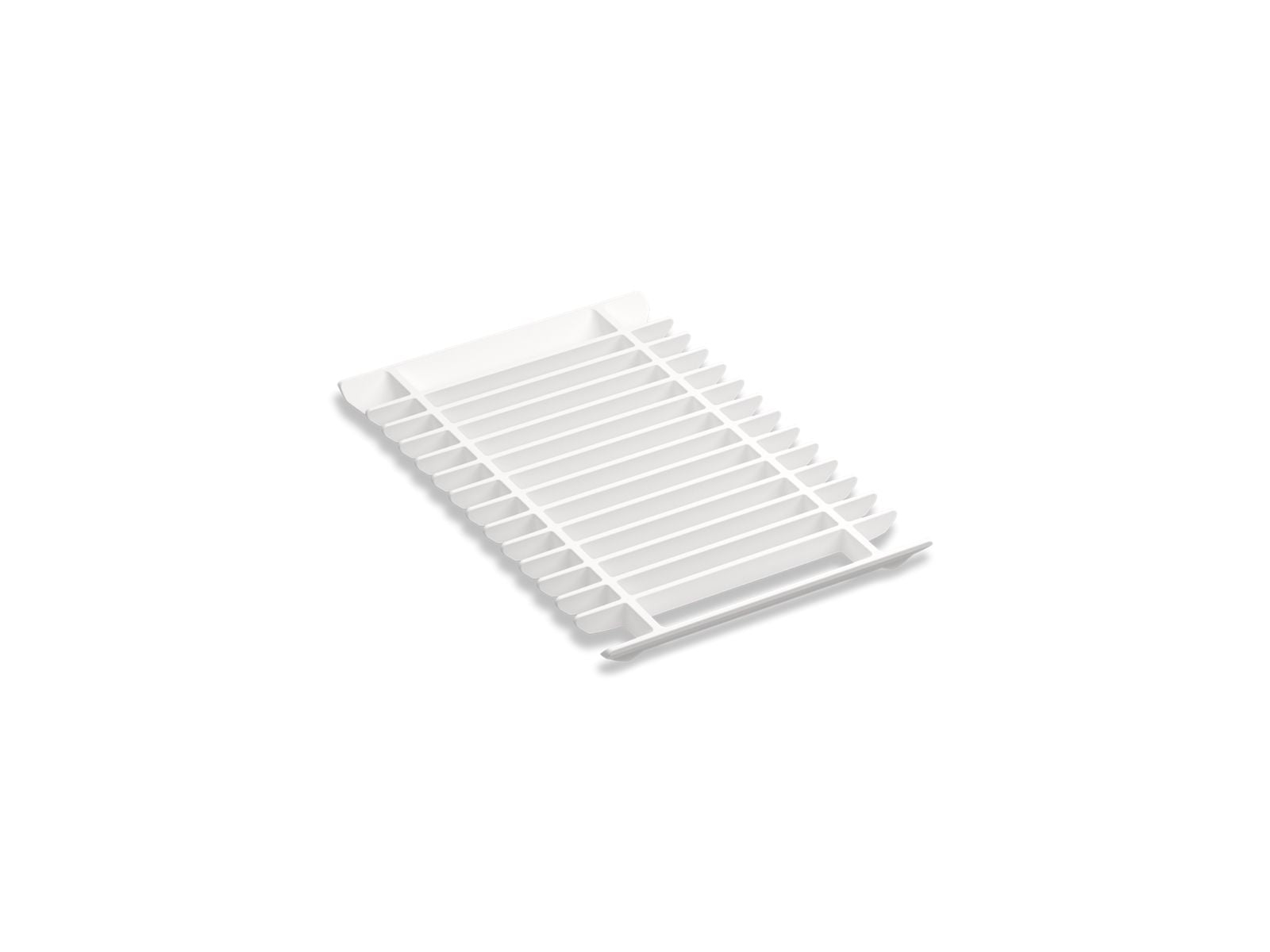 KOHLER K-5542-0 Multipurpose Grated Rack - White