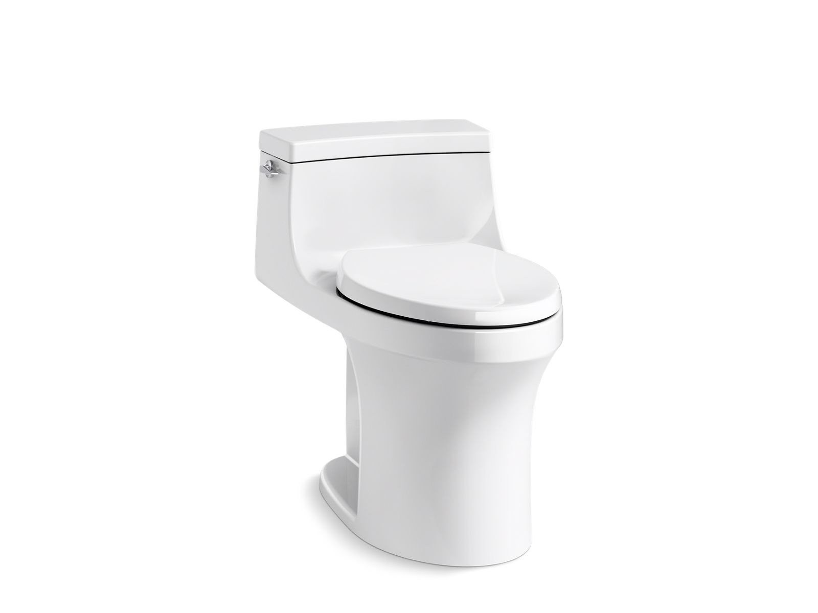 KOHLER K-5172-42 San Souci One-Piece Compact Elongated Toilet With Concealed Trapway, 1.28 Gpf - Aspen Green