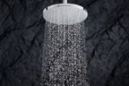 KOHLER K-13689-BL Contemporary Round 10" Single-Function Rainhead, 2.5 Gpm - Matte Black