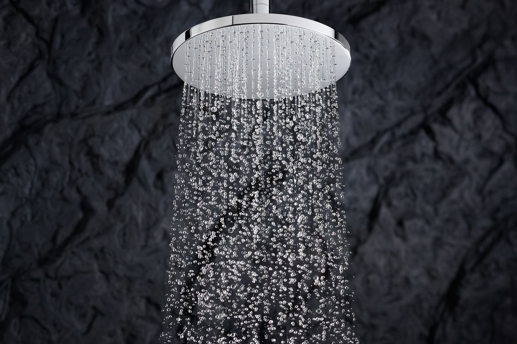 KOHLER K-13689-BL Contemporary Round 10" Single-Function Rainhead, 2.5 Gpm - Matte Black