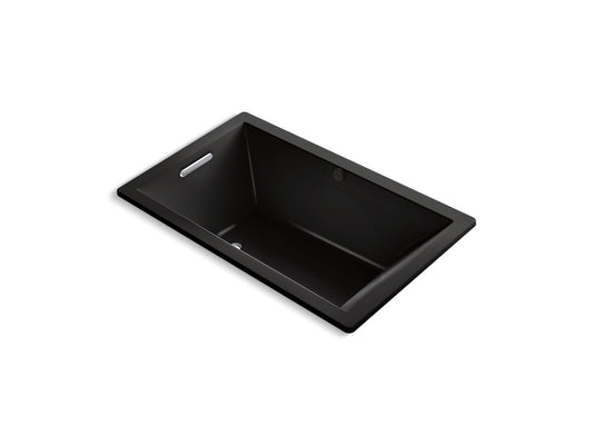 KOHLER K-1848-7 Underscore 60" X 36" Drop-In Bath In Black Black