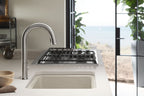KOHLER K-5872-5UA1-FF Riverby 25" Undermount Single-Bowl Kitchen Sink - Sea Salt
