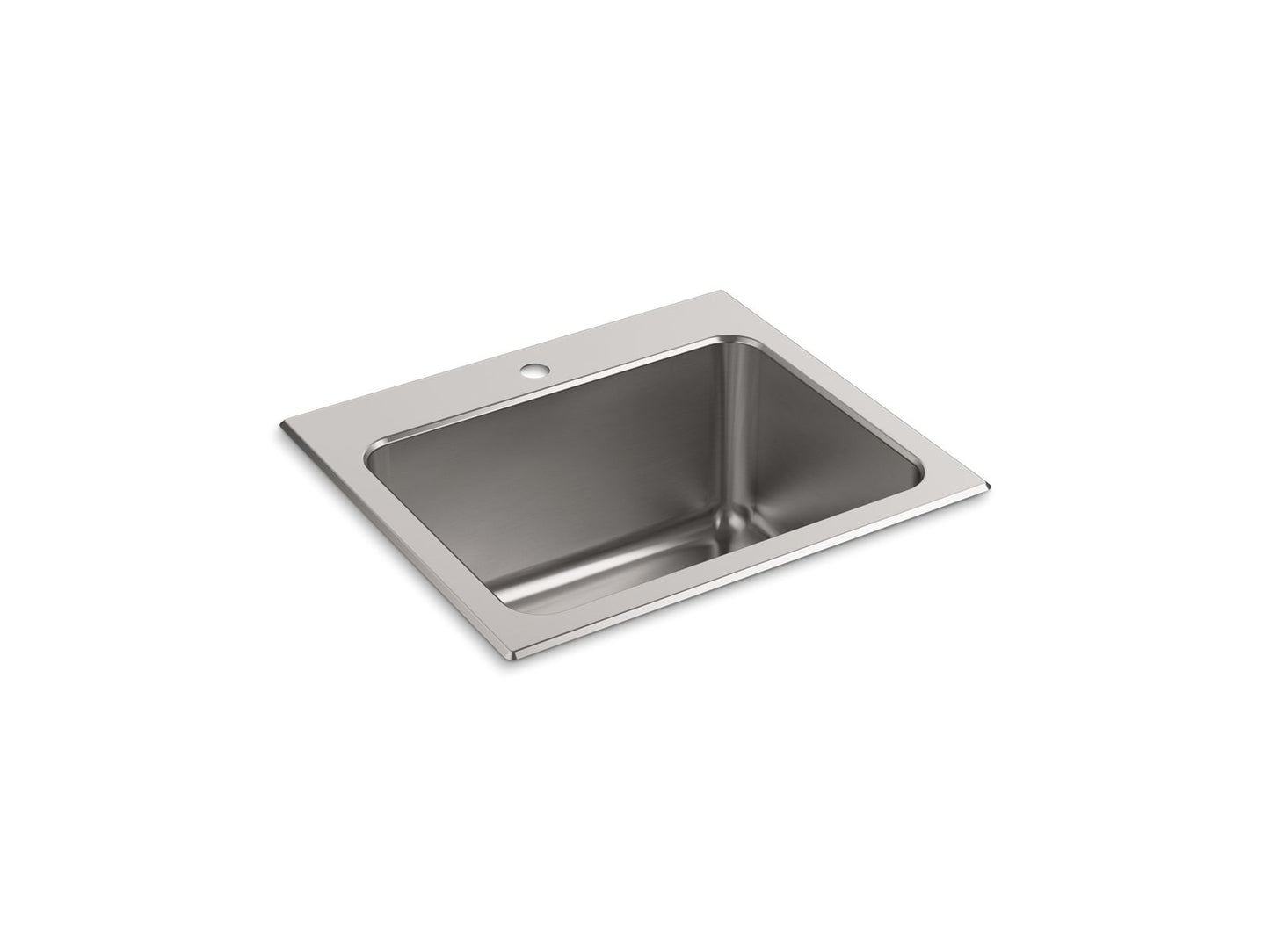 KOHLER K-5798-1-NA Ballad 25" Top-Mount Single-Bowl Utility Sink