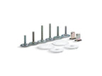 KOHLER K-5420-0 Clean Caps Low-Profile Toilet Bolt Caps - White