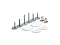 KOHLER K-5420-0 Clean Caps Low-Profile Toilet Bolt Caps - White