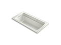 KOHLER K-1949-GH-NY Archer 66" X 32" Drop-In Heated Bubblemassage Air Bath In Dune