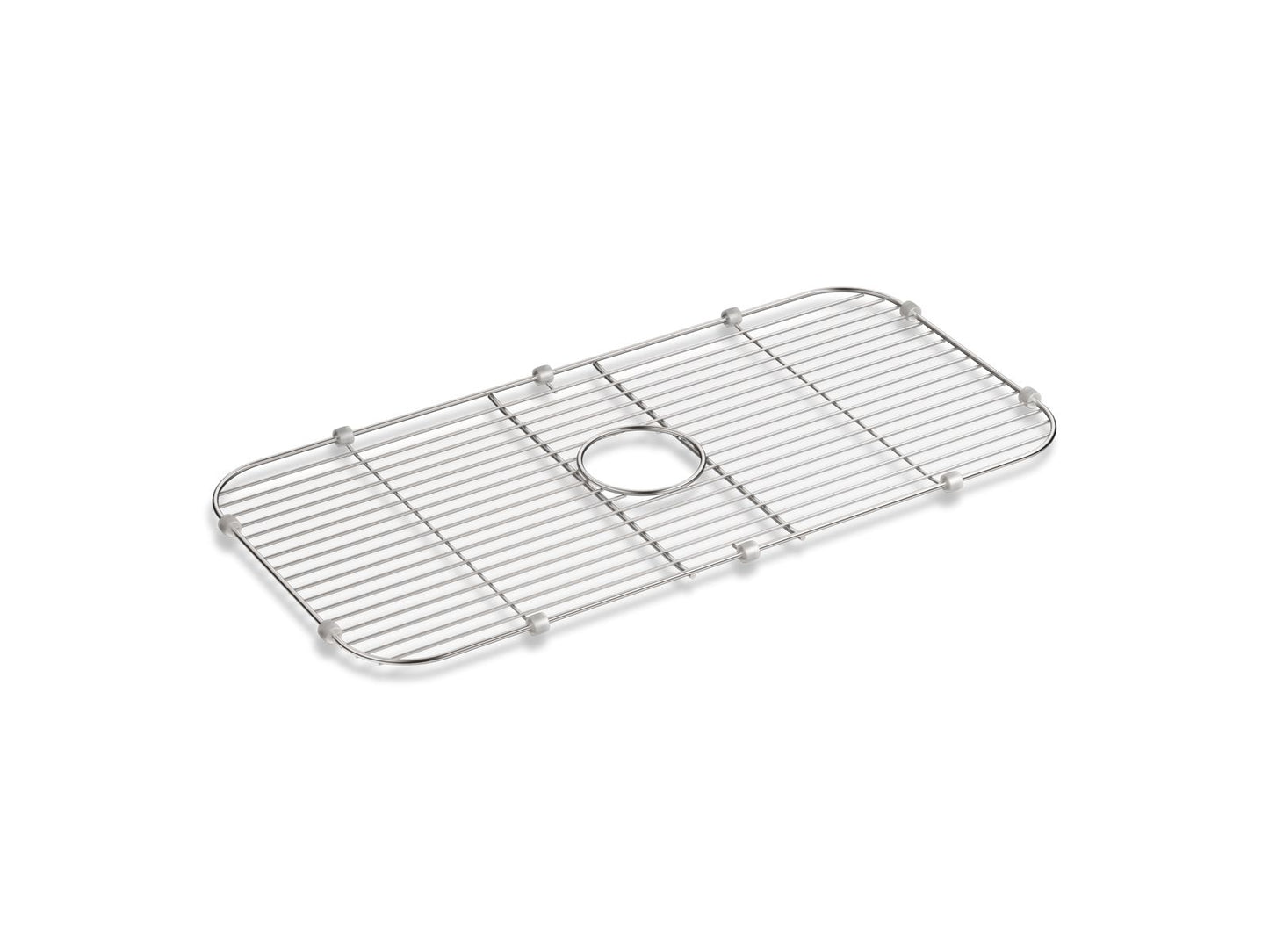 KOHLER K-5474-ST Undertone Stainless Steel Sink Rack, 27-7/8" X 13-7/8" For K-5290-Na Undertone And K-5290-Hcf Undertone Preserve Sinks In Stainless Steel