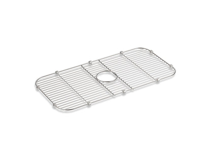 KOHLER K-5474-ST Undertone Stainless steel sink rack, 27-7/8" x 13-7/8" for K-5290-NA Undertone and K-5290-HCF Undertone Preserve sinks - Stainless Steel
