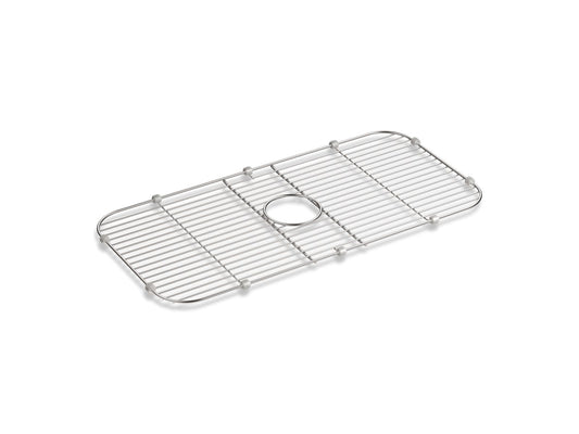 KOHLER K-5474-ST Undertone Stainless steel sink rack, 27-7/8" x 13-7/8" for K-5290-NA Undertone and K-5290-HCF Undertone Preserve sinks - Stainless Steel