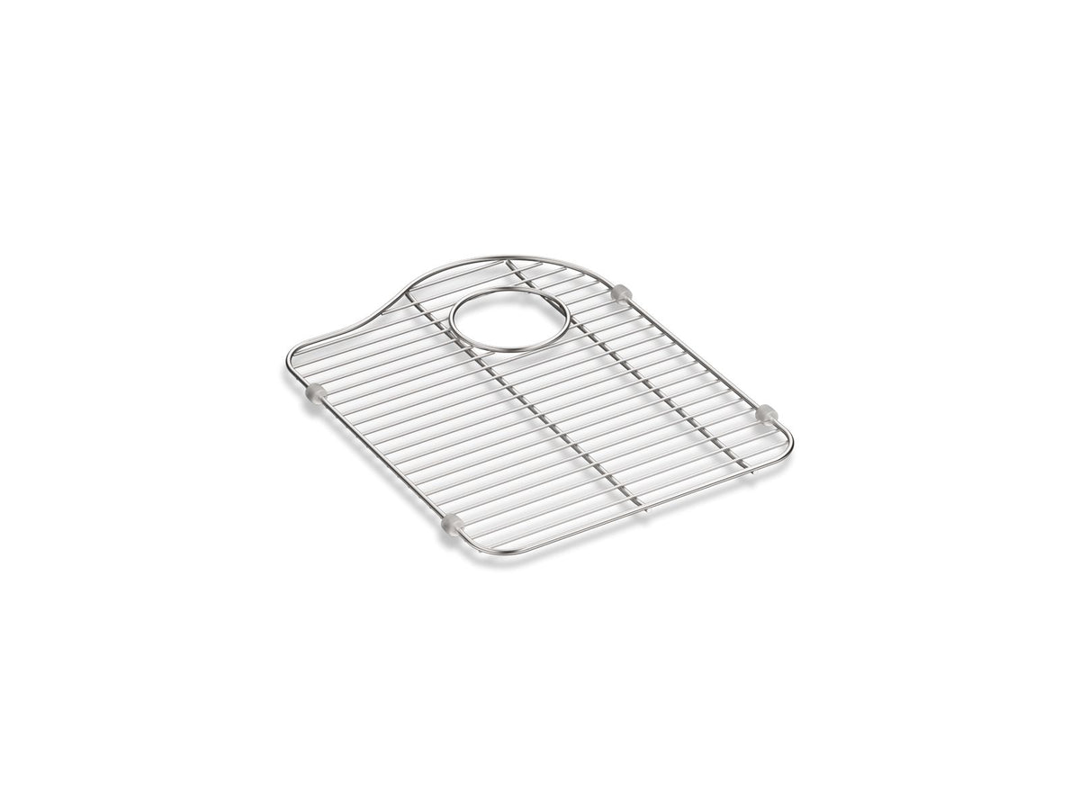 KOHLER K-5135-ST Hartland Stainless Steel Sink Rack, 13-1/8" X 16-7/8", For Right-Hand Bowl - Stainless Steel