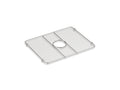 KOHLER K-5137-ST Iron/Tones Stainless Steel Large Sink Rack, 18-1/4" X 14-3/8" - Stainless Steel
