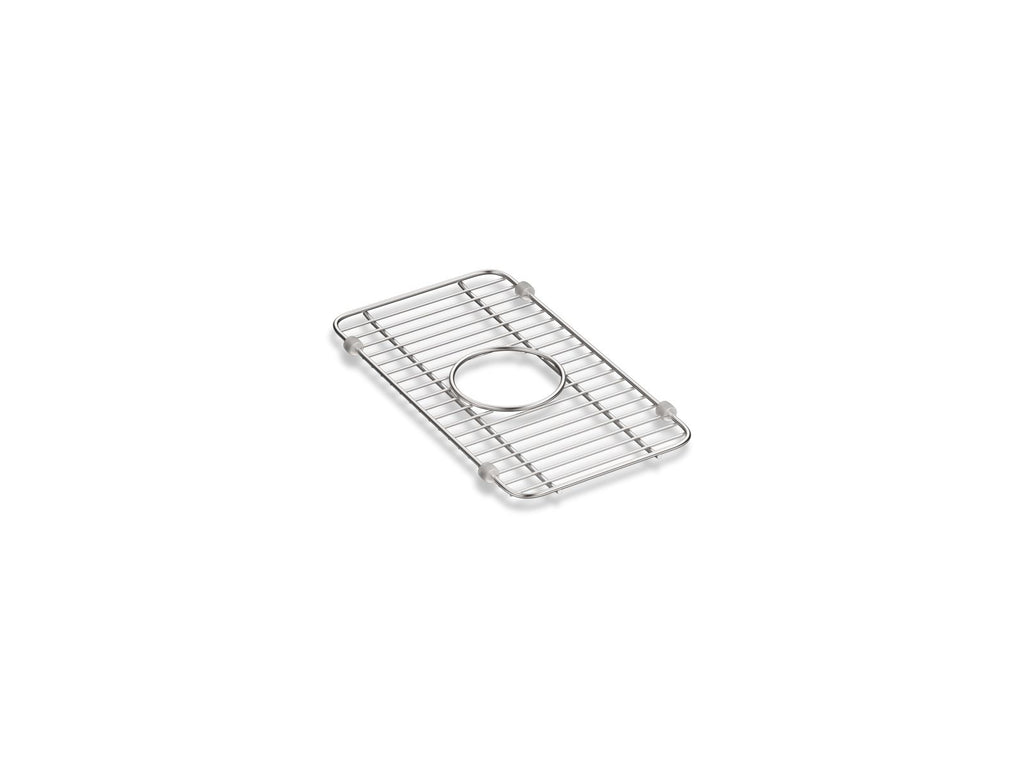 KOHLER K-5139-ST Iron/Tones Stainless Steel Small Sink Rack, 8-1/4" X 14-3/8" - Stainless Steel