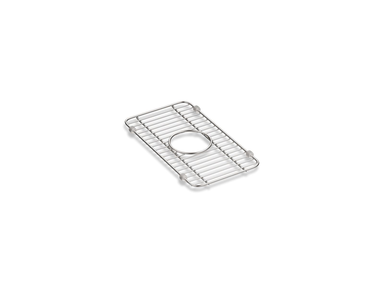 KOHLER K-5139-ST Iron/Tones Stainless Steel Small Sink Rack, 8-1/4" X 14-3/8" - Stainless Steel