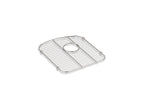 KOHLER K-5182-ST Langlade Stainless Steel Sink Rack, 13-1/2" X 15-3/8", For Left-Hand Bowl - Stainless Steel
