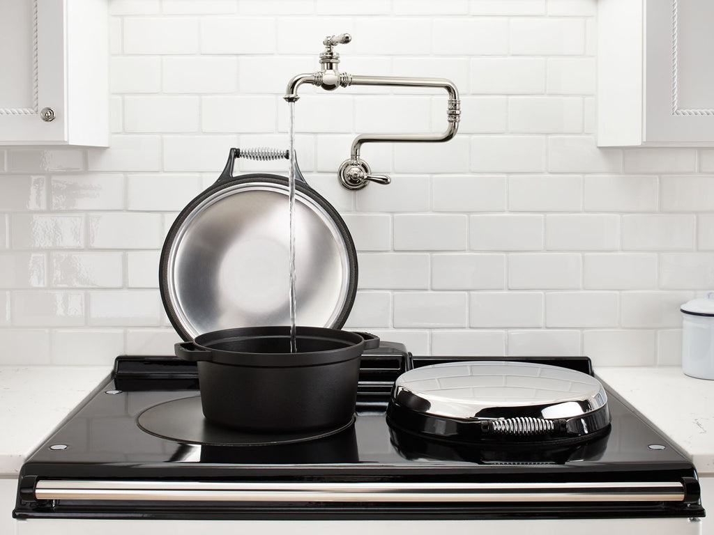 KOHLER K-99270-VS Artifacts Wall-Mount Pot Filler - Vibrant Stainless