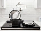 KOHLER K-99270-VS Artifacts Wall-Mount Pot Filler - Vibrant Stainless