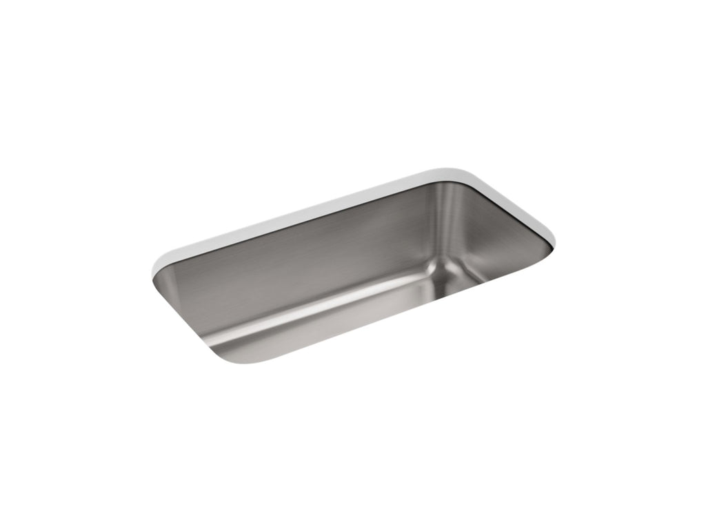 KOHLER K-5290-NA Undertone 31-1/4" Undermount Single-Bowl Kitchen Sink - Stainless Steel