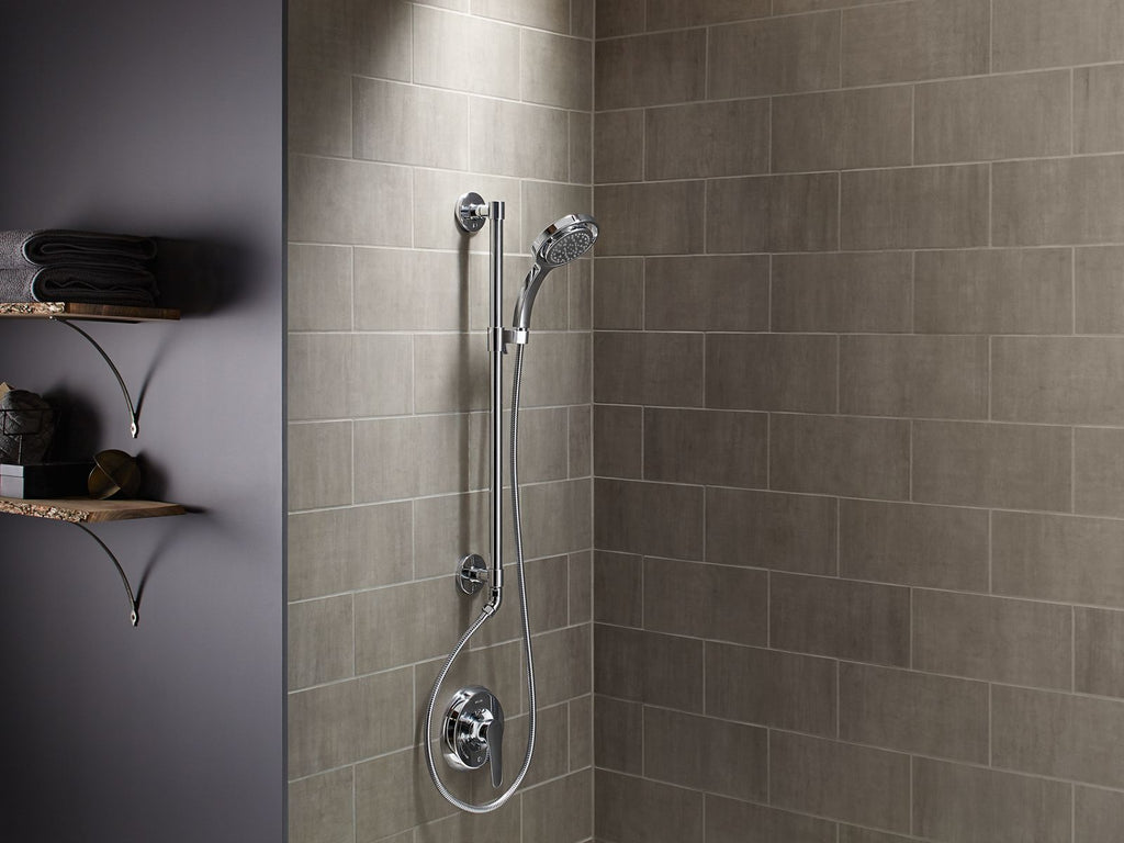 KOHLER K-45903-BV Hydrorail-H Bath/Shower Column - Vibrant Brushed Bronze