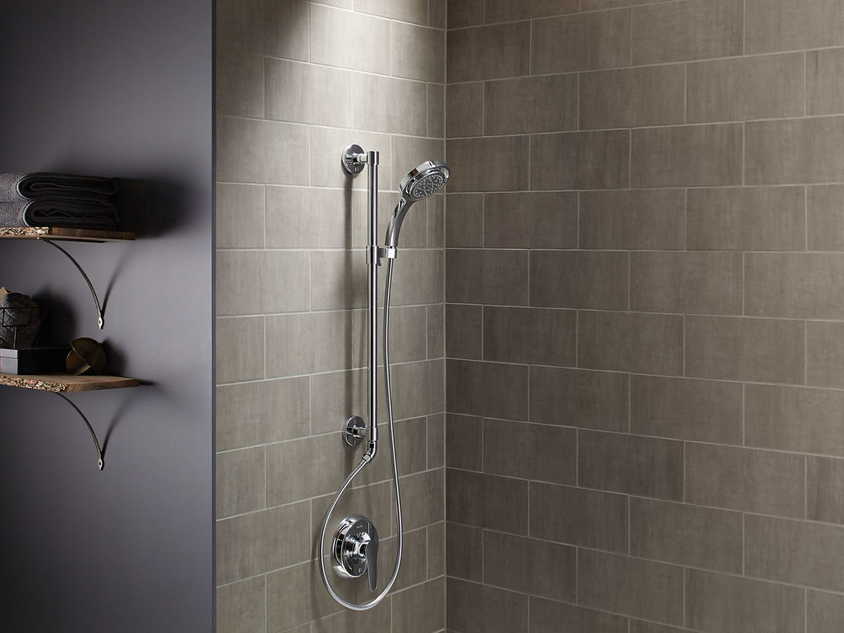 KOHLER K-45903-BV Hydrorail-H Bath/Shower Column - Vibrant Brushed Bronze