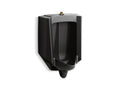 KOHLER K-4991-ET-7 Bardon High-Efficiency Urinal (Heu), Washout, Wall-Hung, 0.125 Gpf To 1.0 Gpf, Top Spud - Black Black