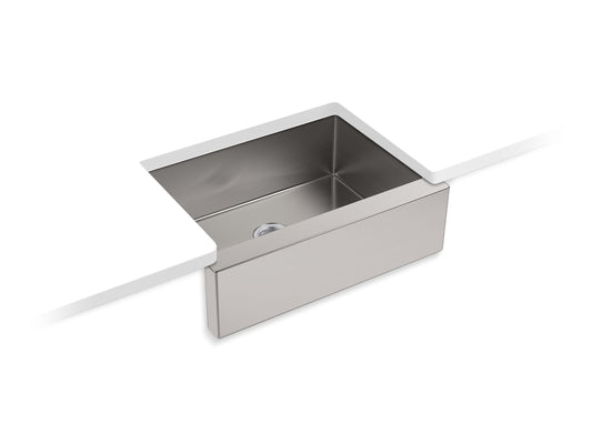 KOHLER K-5417-NA Strive 29-1/2" Undermount Single-Bowl Farmhouse Kitchen Sink