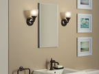 KOHLER K-CB-CLC1526FS 15" W X 26" H Aluminum Single-Door Medicine Cabinet With Mirrored Door, Beveled Edges