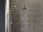 KOHLER K-13689-BL Contemporary Round 10" Single-Function Rainhead, 2.5 Gpm - Matte Black