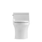 KOHLER K-4007-0 San Souci One-Piece Round-Front Toilet, 1.28 Gpf In White